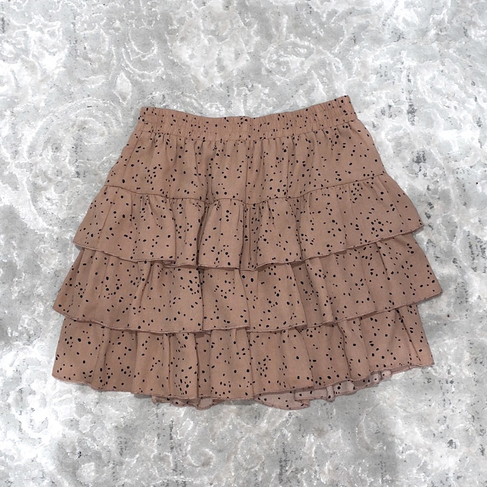 Cloud Ten Small Tan Skirt